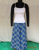 Indigo Tye Dye Printed Palazzo